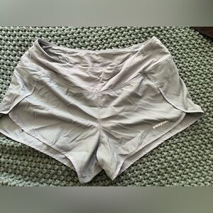 Patagonia Pale Blue Athletic Shorts | L